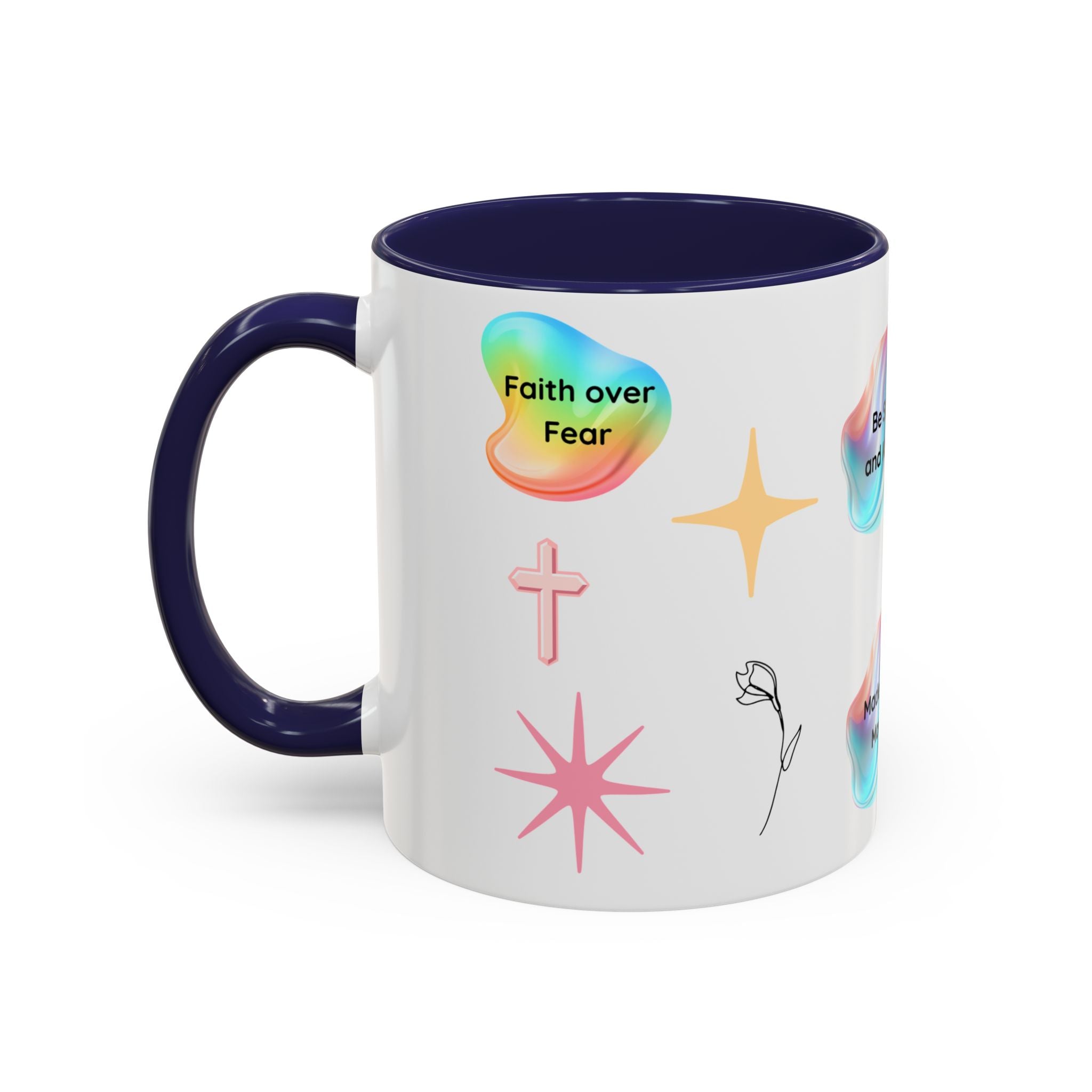 Inspirational Christian Mug Bible Verse Coffee Cup Faith Quote Mug Christian Gift for Women Scripture Mug Encouraging Coffee Cup