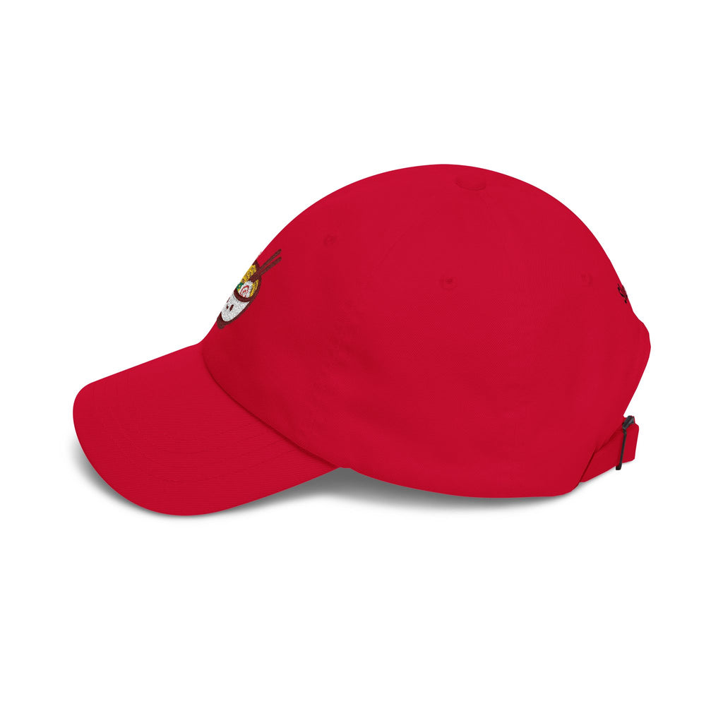 Ramen Embroidered Dad Hat  Yupoong 6245CM Cap  Cute Noodle Bowl Hat  Slurp Mode Hat Foodie Gift Adjustable Baseball Cap