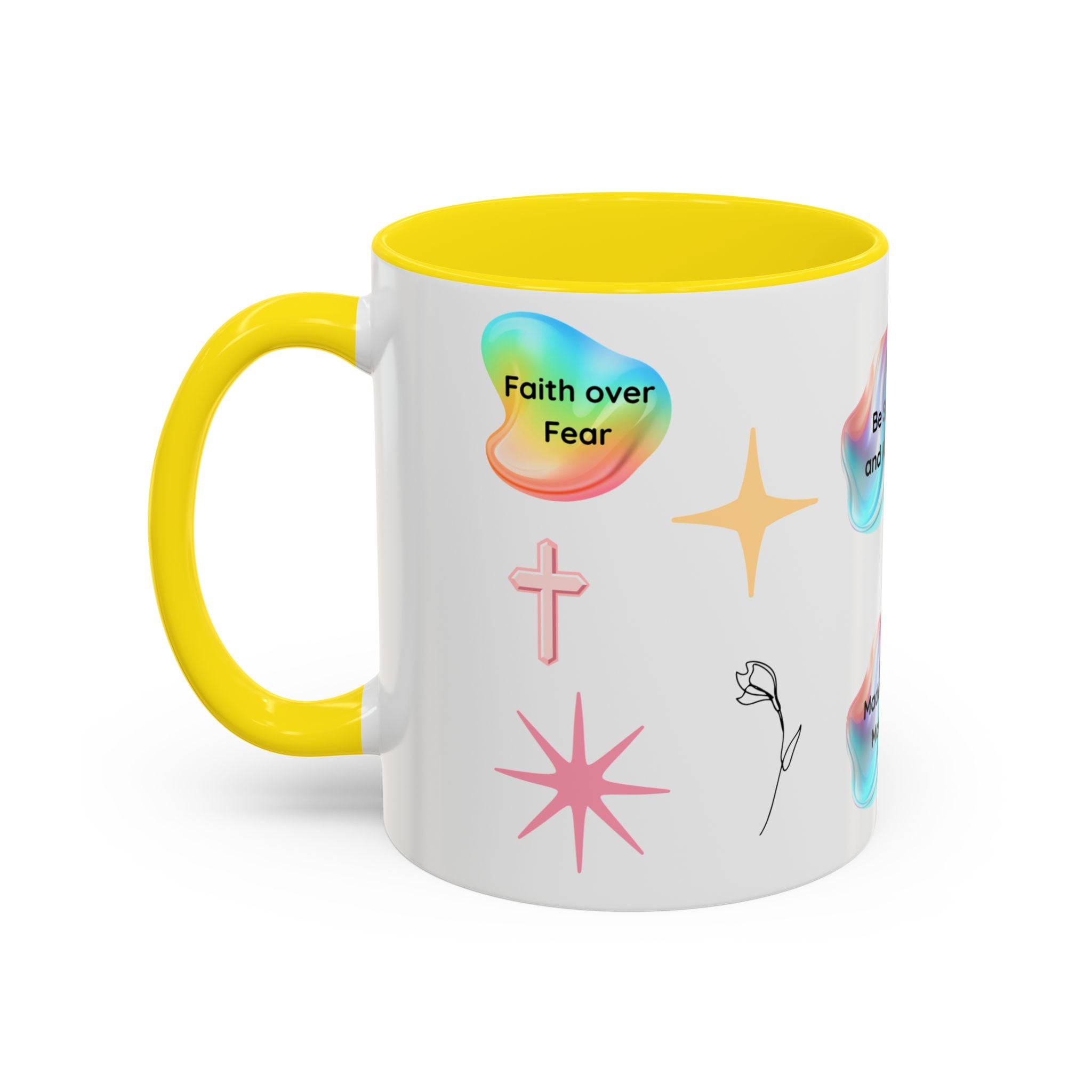 Inspirational Christian Mug Bible Verse Coffee Cup Faith Quote Mug Christian Gift for Women Scripture Mug Encouraging Coffee Cup