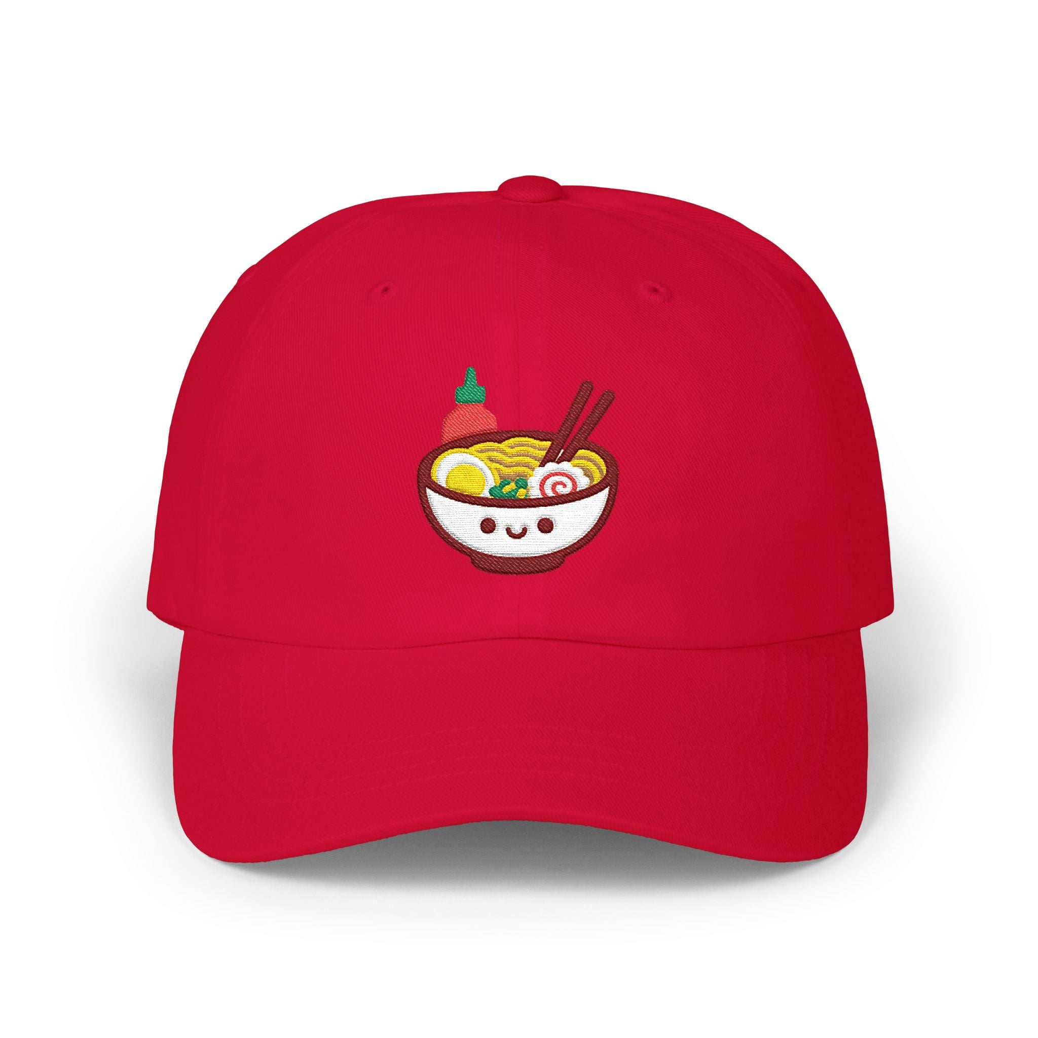 Ramen Embroidered Dad Hat  Yupoong 6245CM Cap  Cute Noodle Bowl Hat  Slurp Mode Hat Foodie Gift Adjustable Baseball Cap