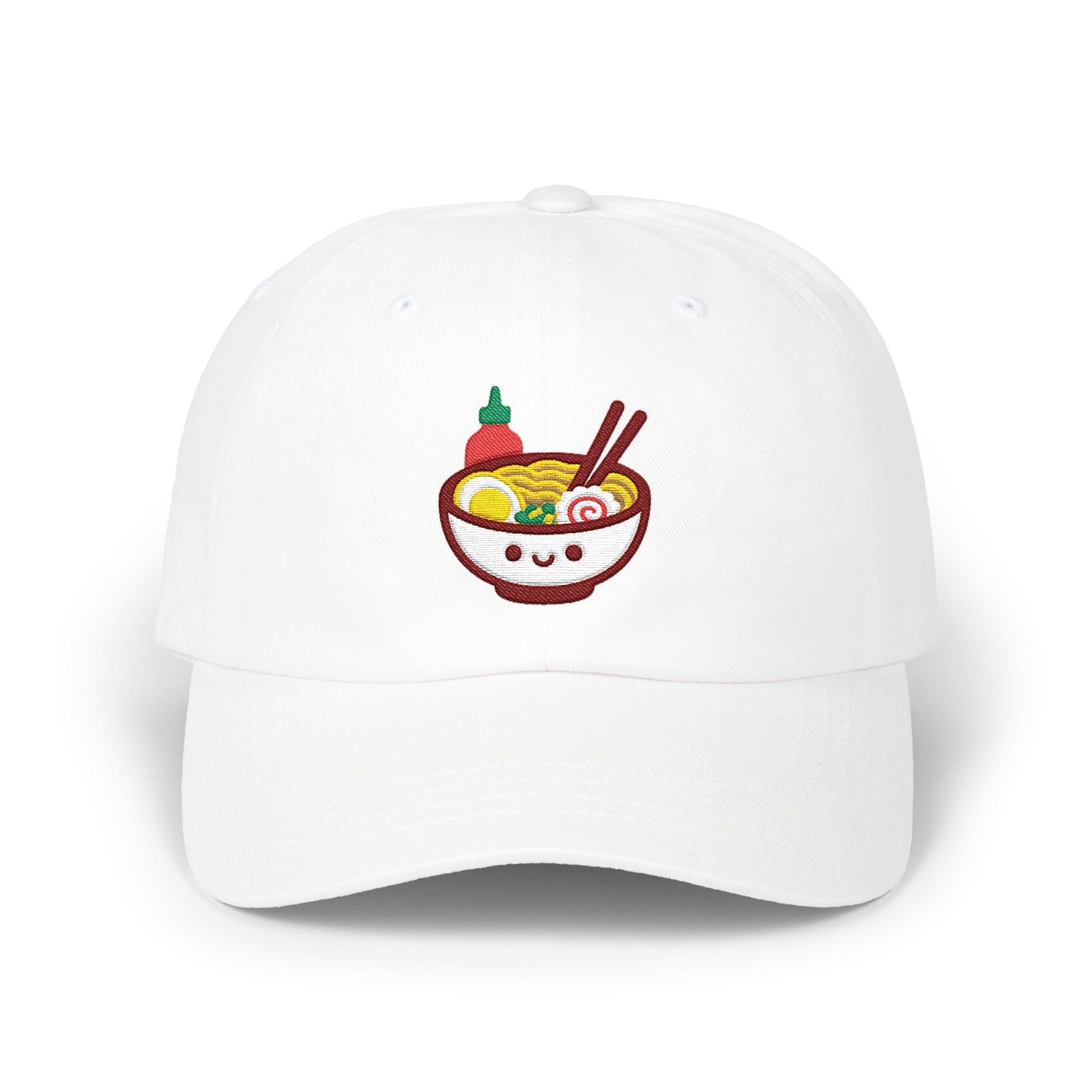 Ramen Embroidered Dad Hat  Yupoong 6245CM Cap  Cute Noodle Bowl Hat  Slurp Mode Hat Foodie Gift Adjustable Baseball Cap