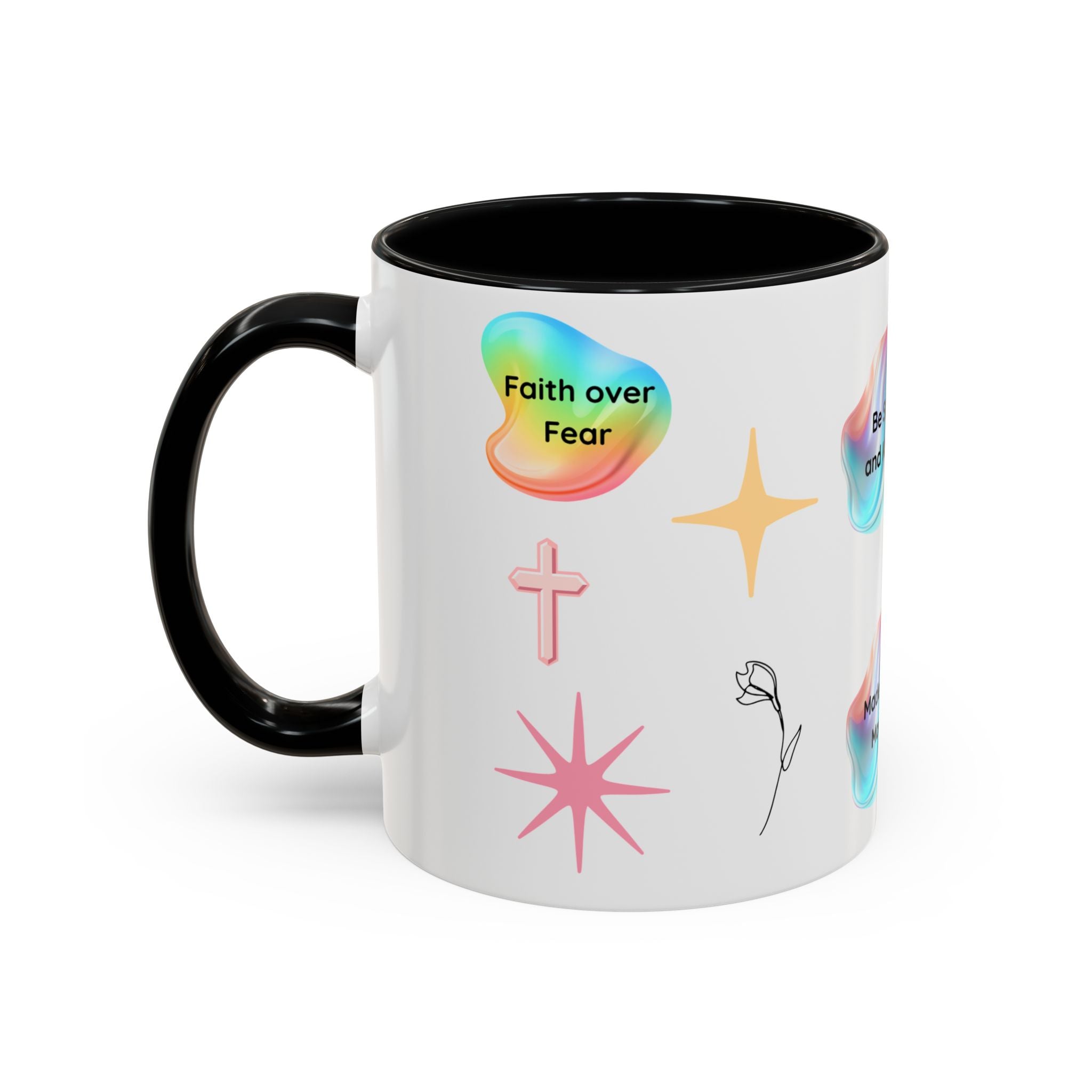 Inspirational Christian Mug Bible Verse Coffee Cup Faith Quote Mug Christian Gift for Women Scripture Mug Encouraging Coffee Cup