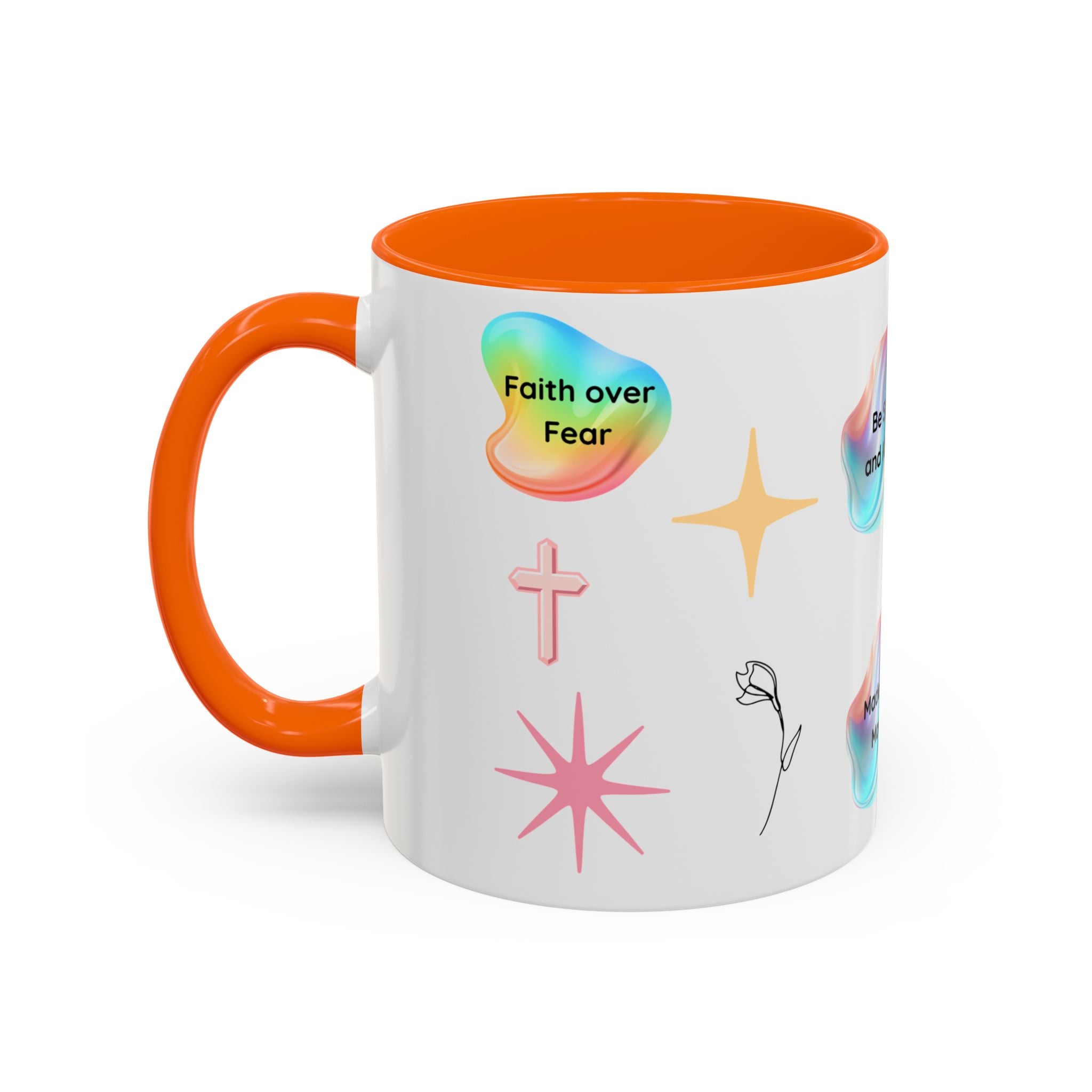 Inspirational Christian Mug Bible Verse Coffee Cup Faith Quote Mug Christian Gift for Women Scripture Mug Encouraging Coffee Cup