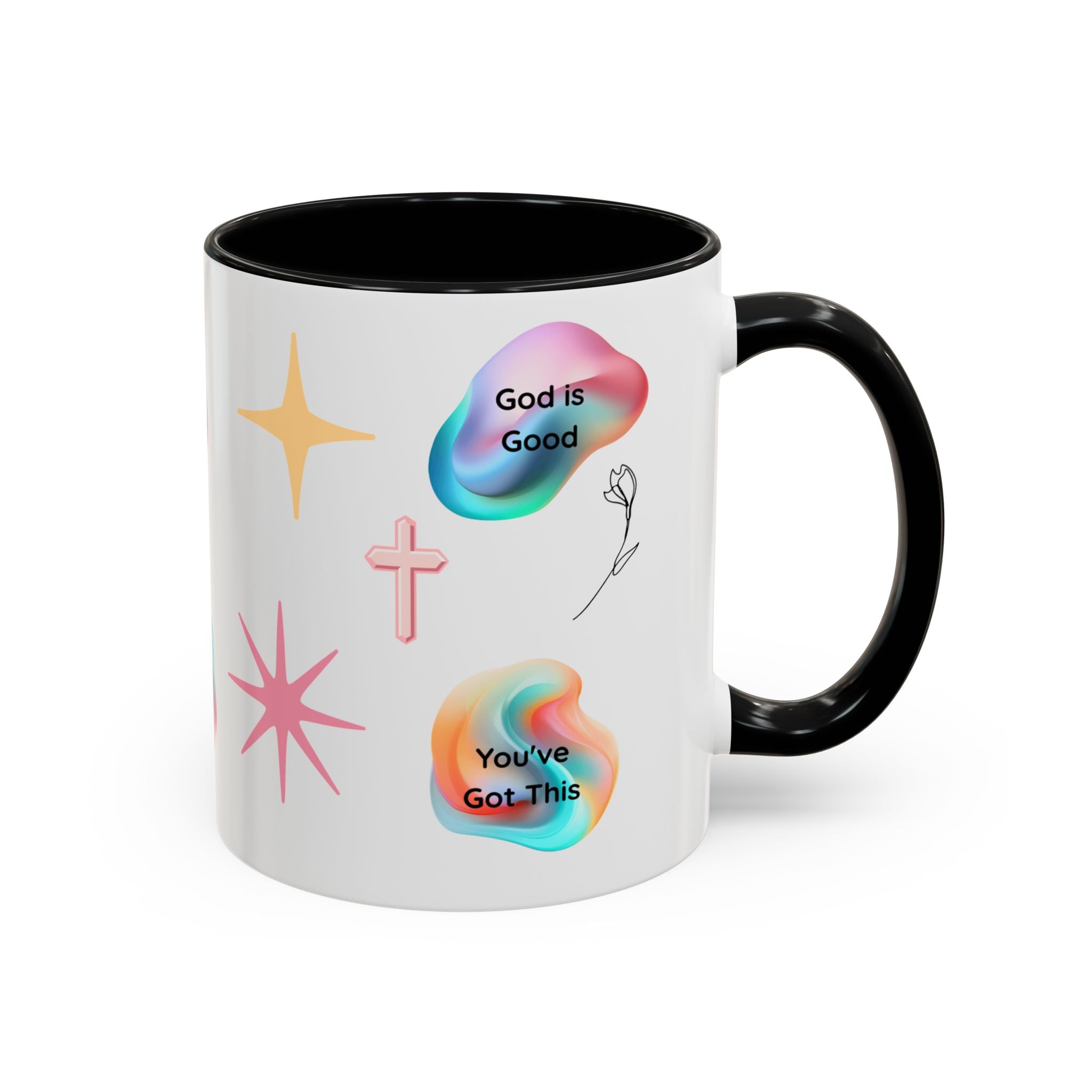 Inspirational Christian Mug Bible Verse Coffee Cup Faith Quote Mug Christian Gift for Women Scripture Mug Encouraging Coffee Cup