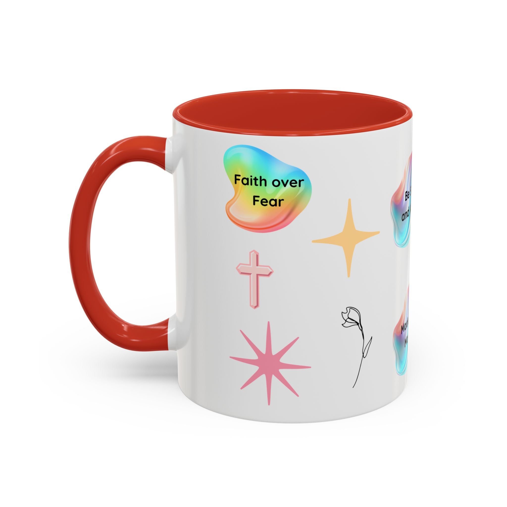 Inspirational Christian Mug Bible Verse Coffee Cup Faith Quote Mug Christian Gift for Women Scripture Mug Encouraging Coffee Cup