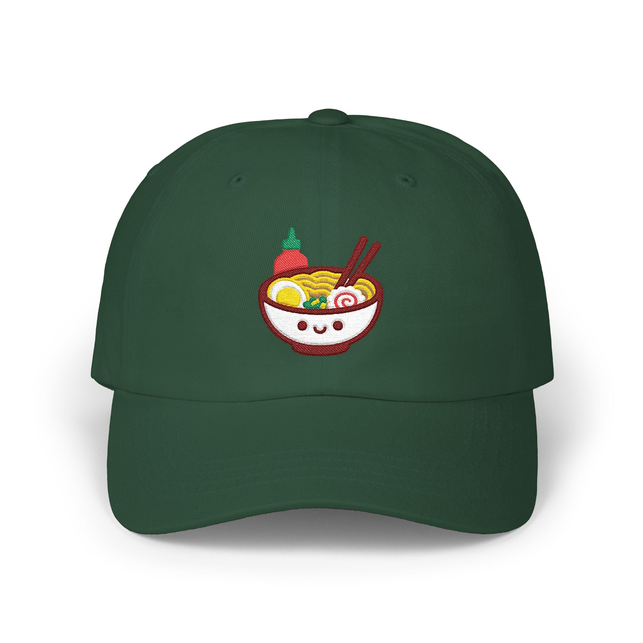Ramen Embroidered Dad Hat  Yupoong 6245CM Cap  Cute Noodle Bowl Hat  Slurp Mode Hat Foodie Gift Adjustable Baseball Cap