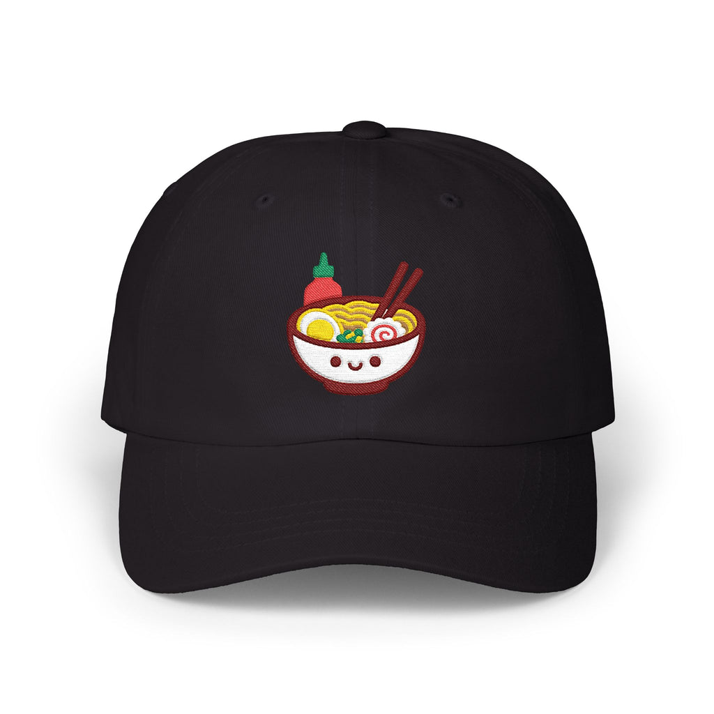 Ramen Embroidered Dad Hat  Yupoong 6245CM Cap  Cute Noodle Bowl Hat  Slurp Mode Hat Foodie Gift Adjustable Baseball Cap