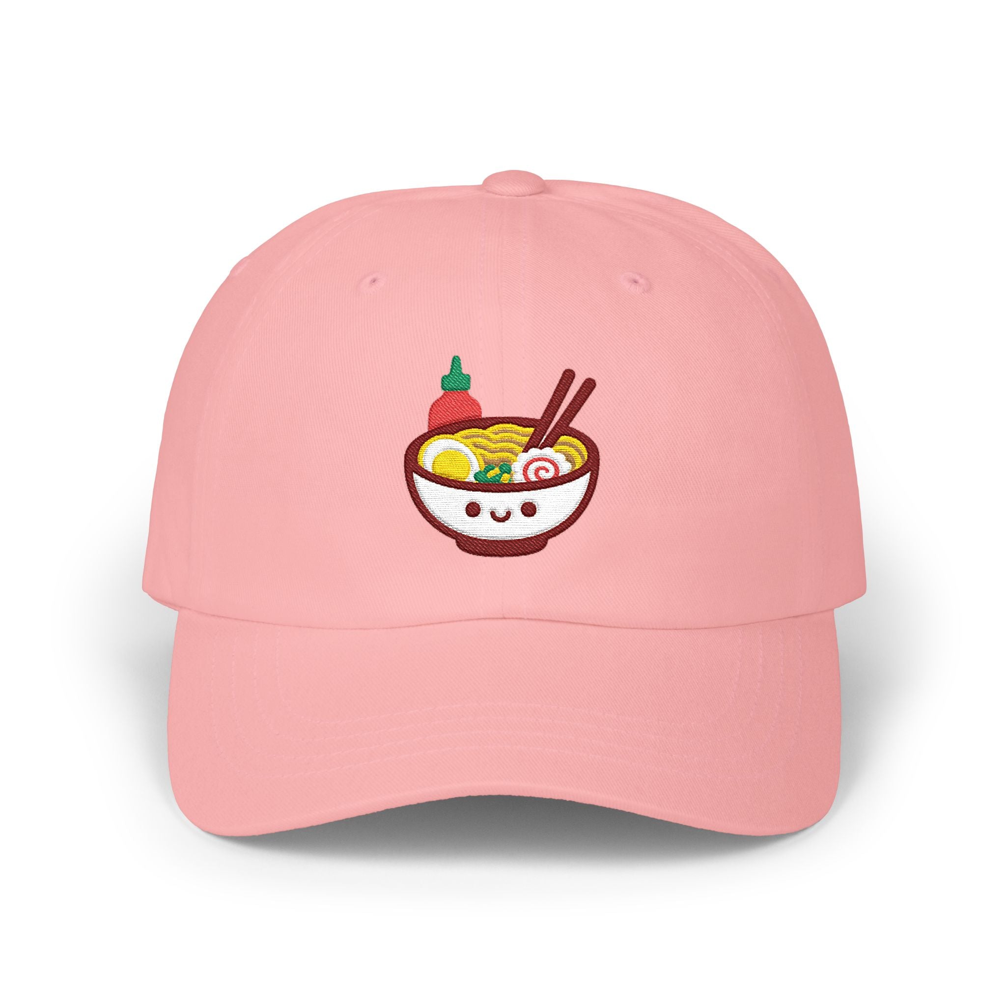 Ramen Embroidered Dad Hat  Yupoong 6245CM Cap  Cute Noodle Bowl Hat  Slurp Mode Hat Foodie Gift Adjustable Baseball Cap