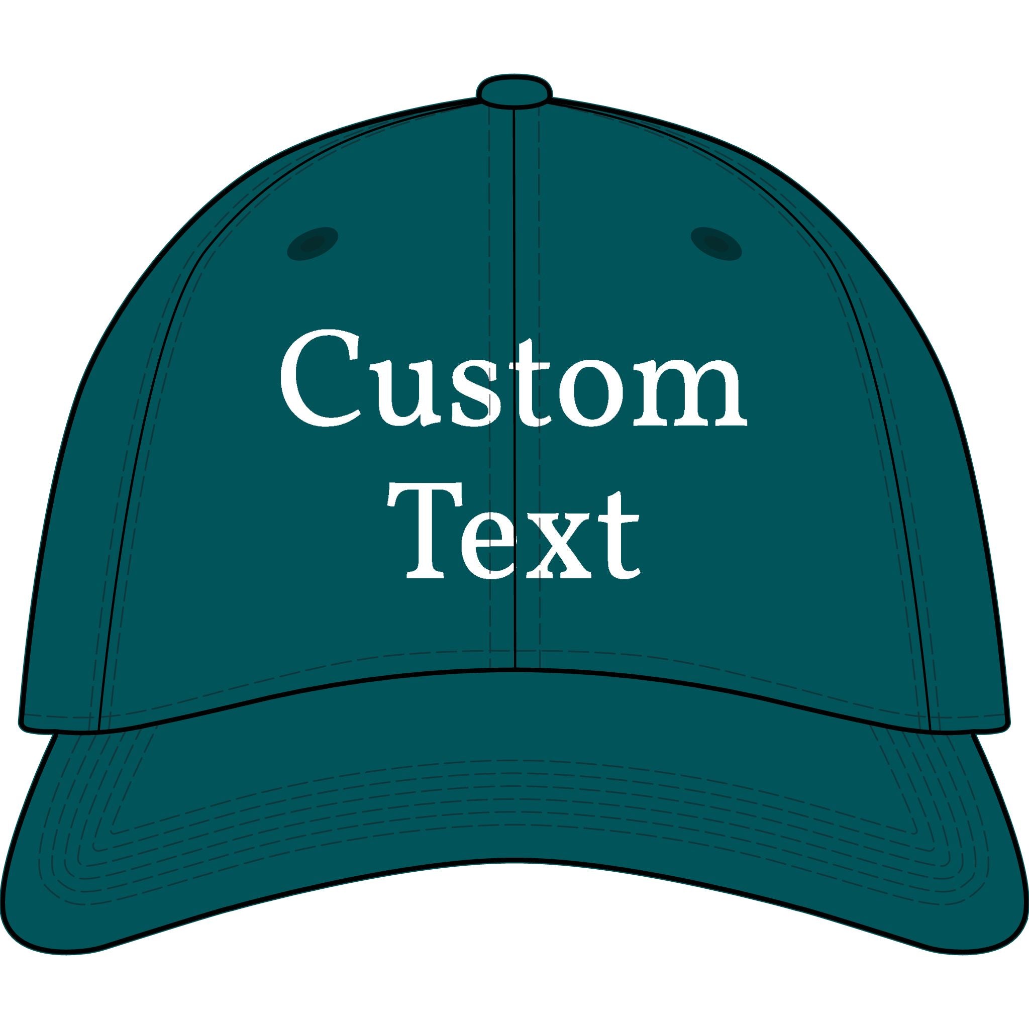 Custom Embroidered Hat Personalized BaseballCap Custom Text Dad Hat Logo Hat Adjustable Cotton Cap Multiple Colors Embroidery Thread Options