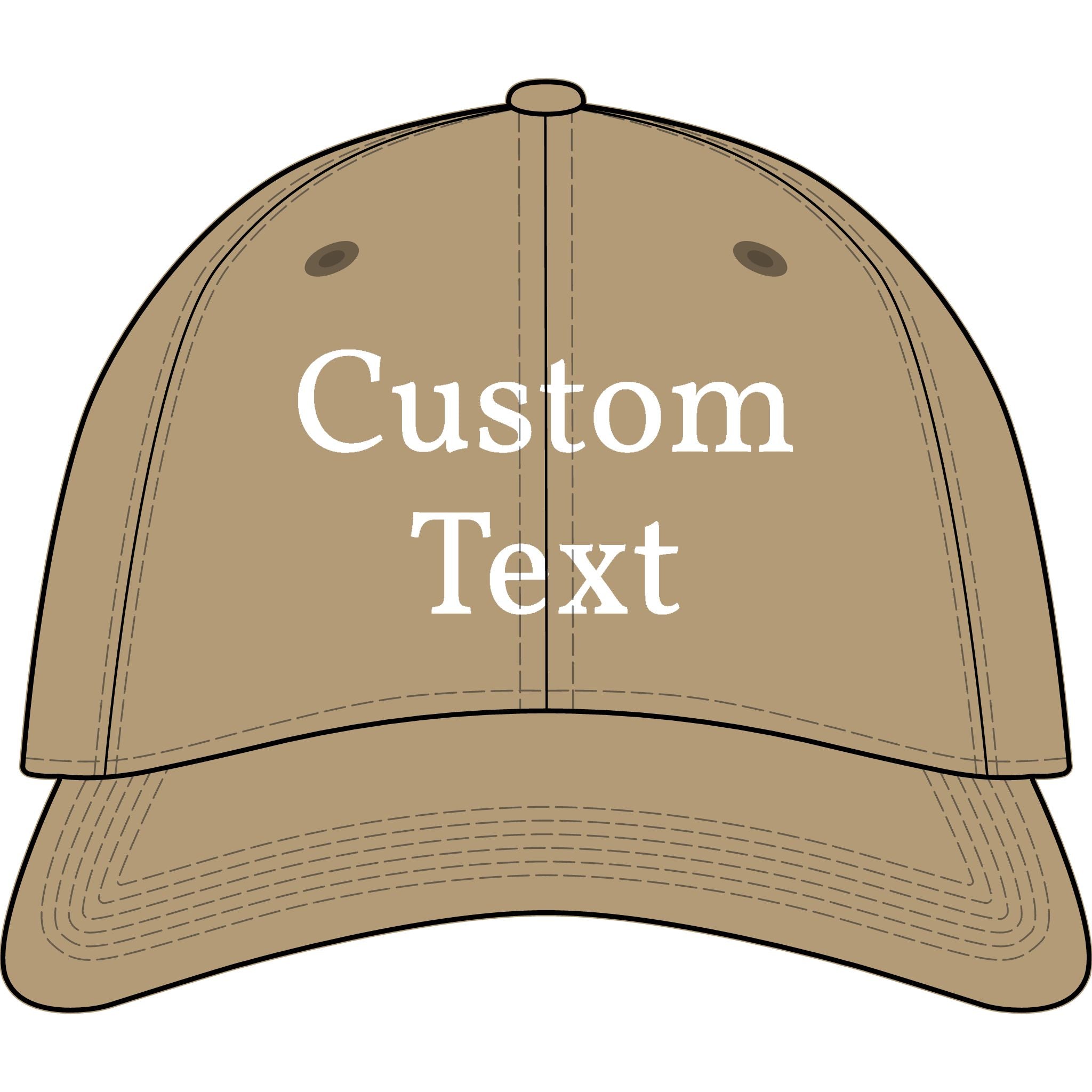 Custom Embroidered Hat Personalized BaseballCap Custom Text Dad Hat Logo Hat Adjustable Cotton Cap Multiple Colors Embroidery Thread Options