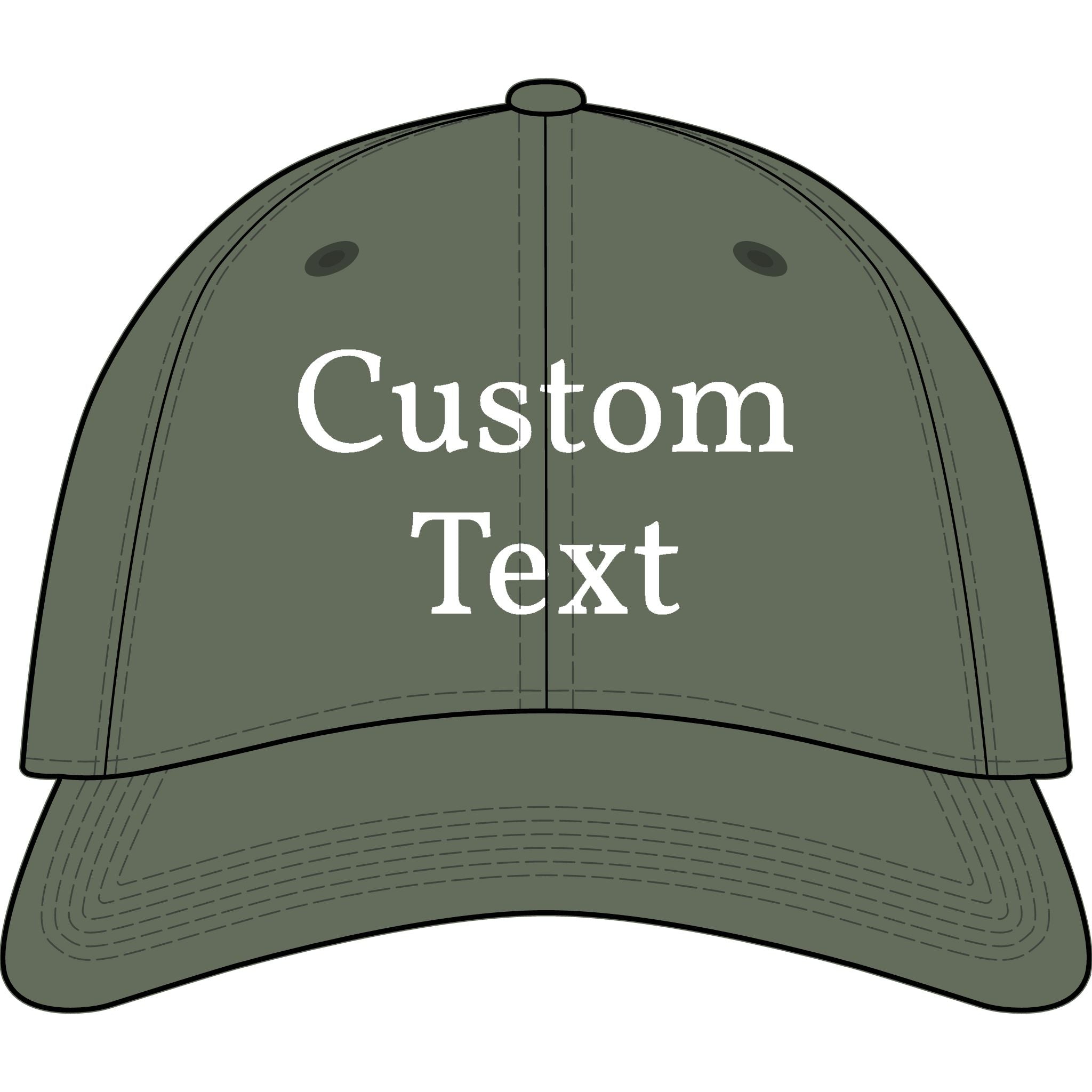 Custom Embroidered Hat Personalized BaseballCap Custom Text Dad Hat Logo Hat Adjustable Cotton Cap Multiple Colors Embroidery Thread Options