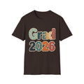 Grad 2026 TShirt Retro Graduation Tee  Class of 2026 Shirt Senior Year Gift  Graduation Day Outfit College Grad Shirt