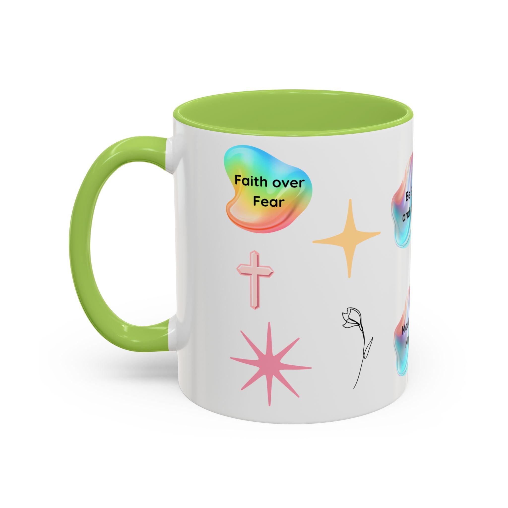 Inspirational Christian Mug Bible Verse Coffee Cup Faith Quote Mug Christian Gift for Women Scripture Mug Encouraging Coffee Cup